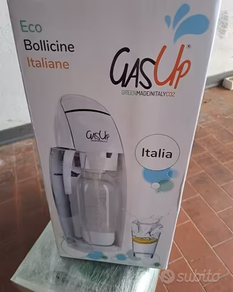 Il gasatore d'acqua GasUp Italia elettridomestico