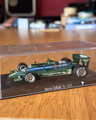 Modellino F1 Martini Lotus 79 (1979) 1:43