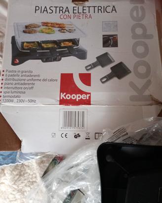 Piastra elettrica con pietra Kooper 