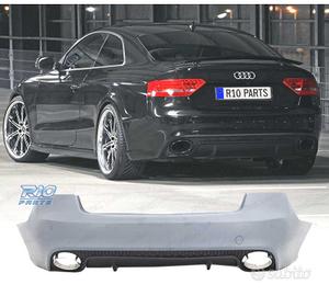 PARAURTI POSTERIORE AUDI A5 8T COUPE 07-15 LOOK RS