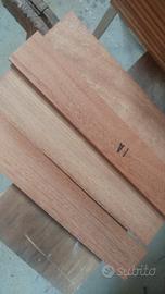 doussie parquet massello listoncino legno 