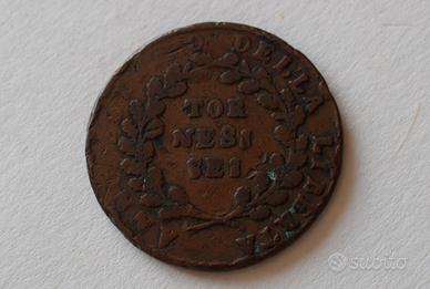 6 TORNESI 1799 REPUBBLICA NAPOLETANA