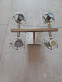 Lampadario a faretti led Ikea