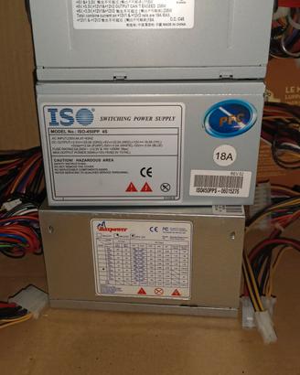 Stock alimentatori Pc