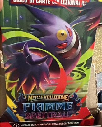 saled box pokemon  fiamme spettrali