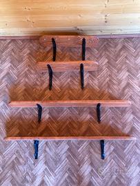 Mensole rustiche in legno