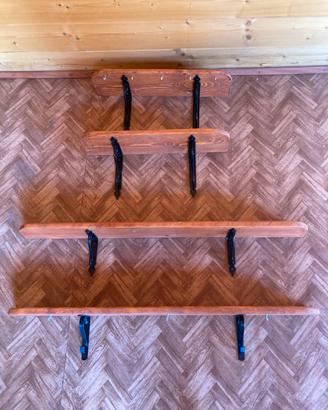 Mensole rustiche in legno