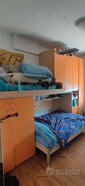 camera da letto + libreria 