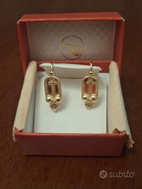Orecchini in oro stile etrusco