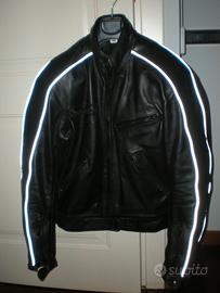 Giubbotto da moto in pelle taglia XS