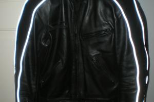 Giubbotto da moto in pelle taglia XS