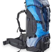 Zaino trekking 65 L con copertura antipioggia