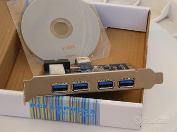 Scheda di Espansione PCe (USB 3.0)