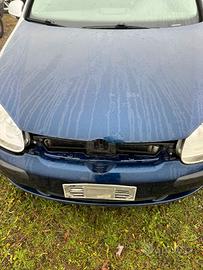 Cofano golf 5 blu più 2 fari