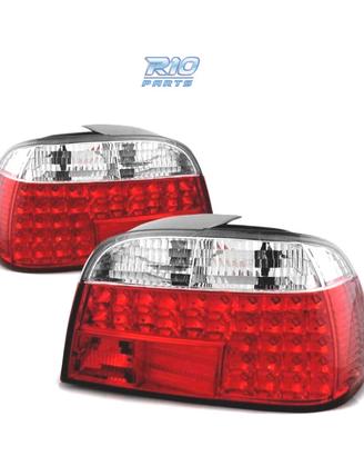 FANALI A LED BMW E38 94-01 ROSSO CRISTALLO