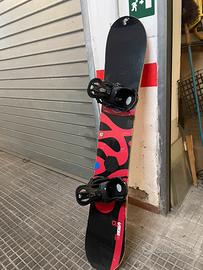 Snowboard Burton Custom + attacchi Cartel