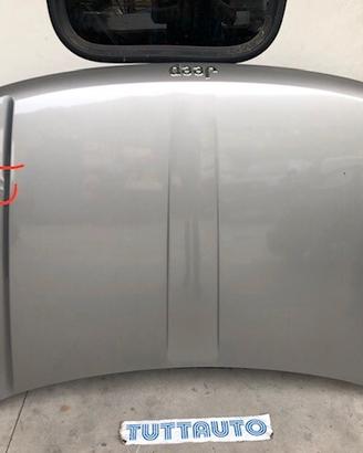 Cofano Jeep Grand Cherokee 2002 grigio chiaro