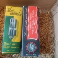 2 Valvole per Radio d'Epoca - Marconi e Fivre