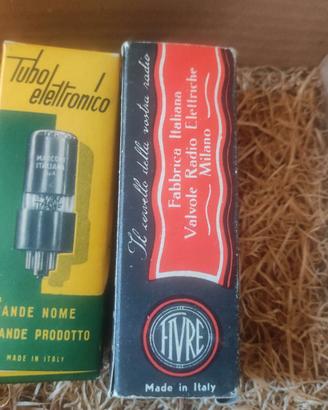 2 Valvole per Radio d'Epoca - Marconi e Fivre