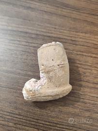 Pipetta in terracotta, un pezzo unico