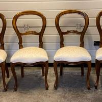 Magniche sedie fine 800. Perfette