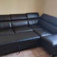 DIVANO LETTO NUOVO POLTRONESOFA' VERA PELLE