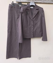 Blazer pantaloni cotone misto tg.M