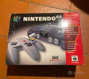 Nintendo 64 (N64) Nera - Set completo CIB