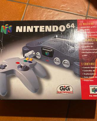Nintendo 64 (N64) Nera - Set completo CIB