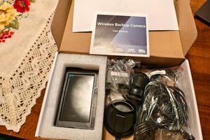 telecamera retromarcia wireless