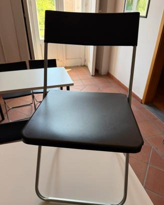 Sedie pieghevoli mod. GUNDE Ikea