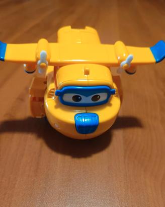 Personaggio Super Wings - Donnie Trasformabile