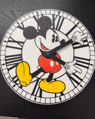 Orologio da parete michey mouse topolino disney