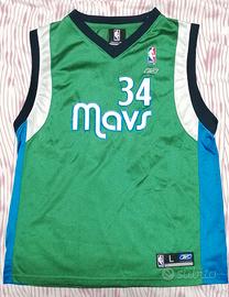 Canotta basket NBA Reebok Dallas Mavericks #Harris