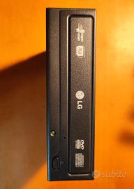 masterizzatore lettore dvd cd computer desktop pc