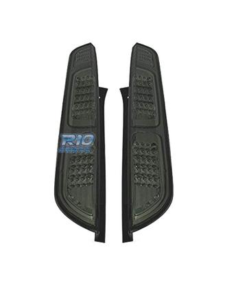 FANALI FORD FOCUS MK2 04-08 LED NERO AFFUMICATO