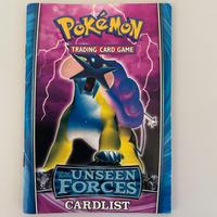 Pokemon Ex Forze Segrete Lista Carte/Regolamento
