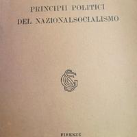 PRINCIPII POLITICI DEL NAZIONALSOCIALISMO 1935