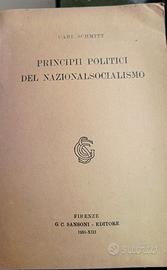 PRINCIPII POLITICI DEL NAZIONALSOCIALISMO 1935