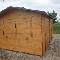 Casetta di legno chiosco per fiere o sagre