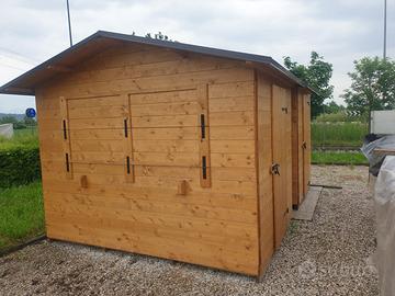 Casetta di legno chiosco per fiere o sagre
