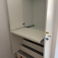 Armadio bianco con cassetti originale PICCI® usato