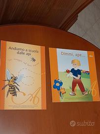 Due libri educativi sulle api.