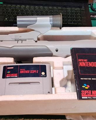 Nintendo Super Scope 6 SNES CIB Non testato