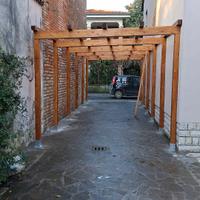 pergola in legno