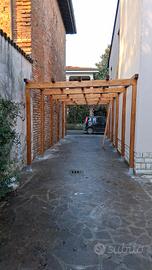 pergola in legno