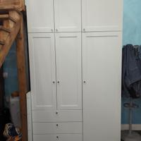 100 € Armadio Ikea multifunzionale + cassettiera