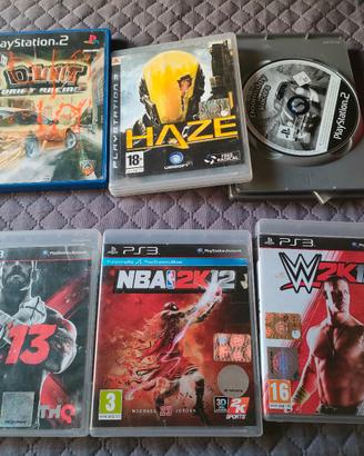 Giochi PS3 PS2 PlayStation Play 10 cadauno 