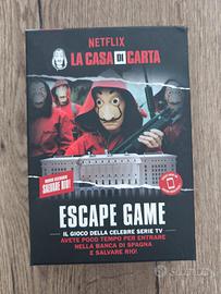 Gioco escape Room Netflix Casa di carta