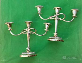 Candelabri placcati